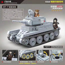 QUANGUAN Military WW2 100084 BT-7 Tank QUANGUAN