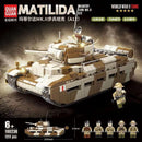 Quanguan 100236 Matilida Infantry Tank MK.II A12 Afobrick
