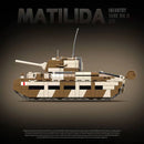 Quanguan 100236 Matilida Infantry Tank MK.II A12 Afobrick