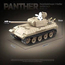 Quanguan 100245 Panther medium tank Afobrick