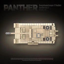 Quanguan 100245 Panther medium tank Afobrick