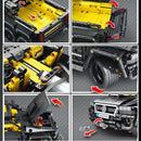 REOBRIX 11001 Brabus G700 6x6 off road RC 2162pcs Reobrix