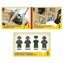 SEMBO 207121 Hummer M1114 light armored vehicle sembo