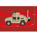 SEMBO 207121 Hummer M1114 light armored vehicle sembo