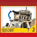 SEMBO 207122 M-ATV Anti-Mine Anti-Ambush All Terrain Vehicle sembo