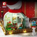 SEMBO 601156 Christmas Snowman Gift House sembo