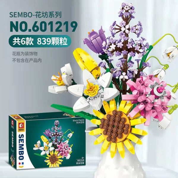 SEMBO 601219 Bouquet Colorful Flowers sembo