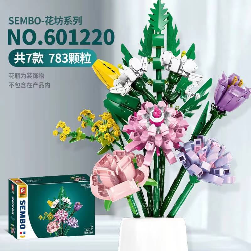 SEMBO 601220 Bouquet Colorful Flowers sembo