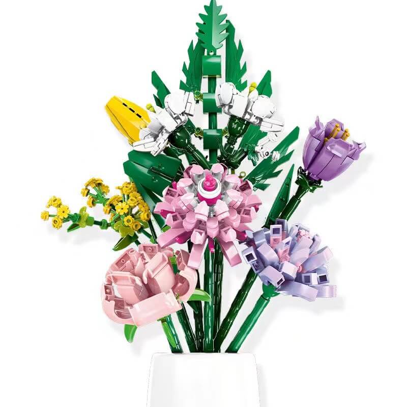 SEMBO 601220 Bouquet Colorful Flowers sembo
