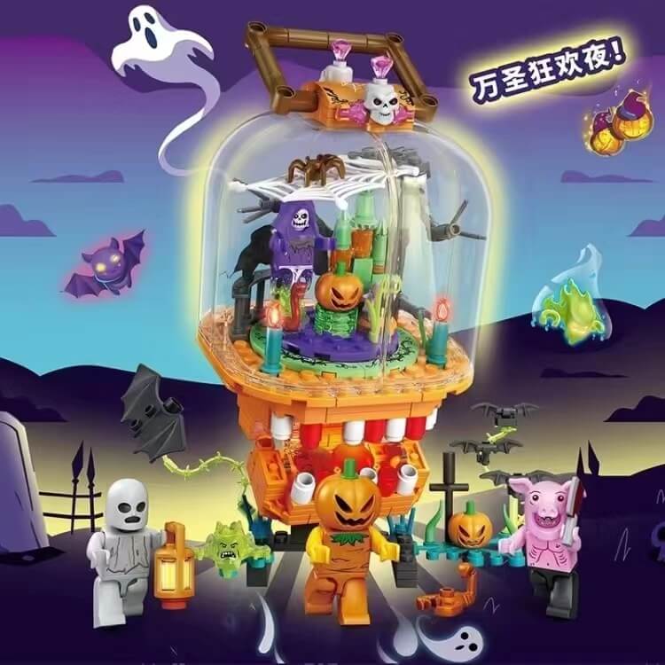 SEMBO 605021 Tricky Magic Night: Halloween Lantern sembo
