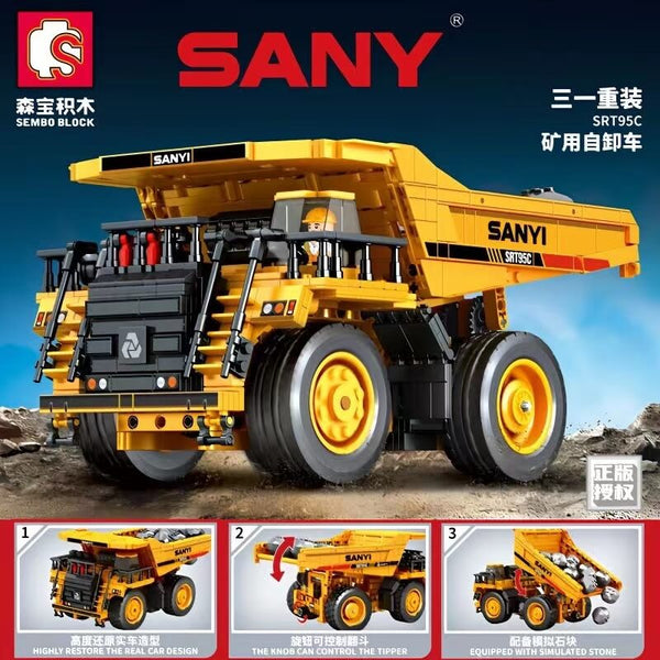 SEMBO 712023 SANY Mine dump truck Afobrick
