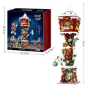 SLUBAN Christmas Lamp House SLUBAN