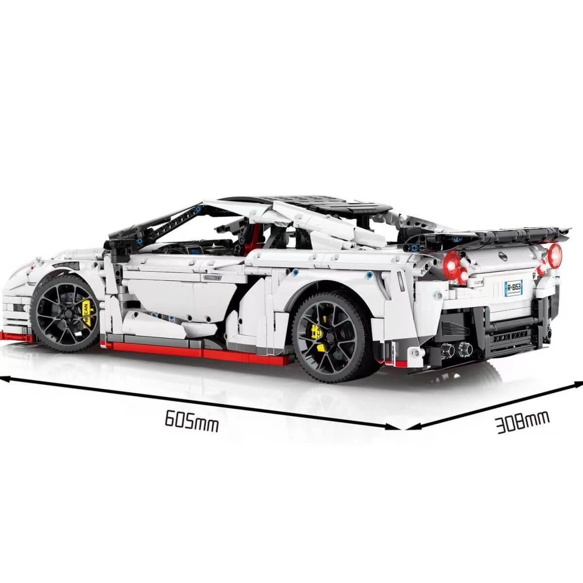 SY BLOCK 8882 Nissan GTR 4098pcs-Afobrick