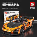 SY BLOCK 8886 McLaren Senna 3629pcs SY BLOCK