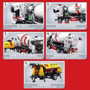 Sembo 712037 SANY Concrete Mixer Truck and Trailer Pump sembo