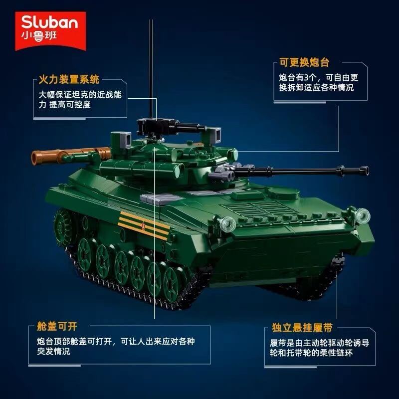 Sluban BMP-2MS Tank Afobrick