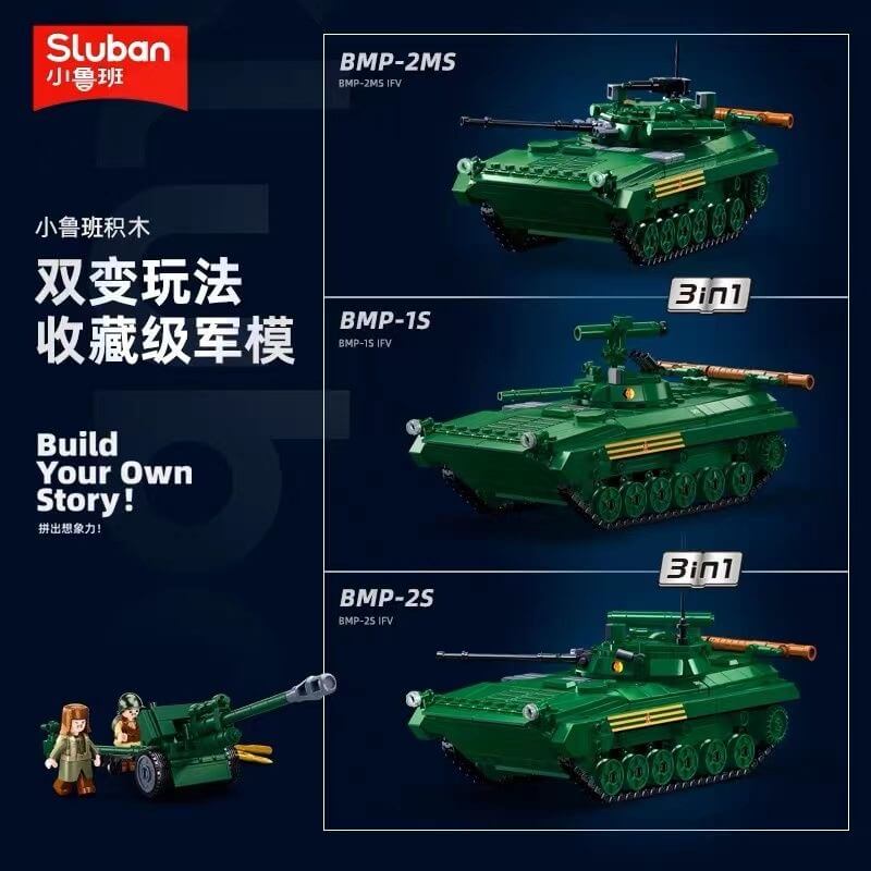 Sluban BMP-2MS Tank Afobrick