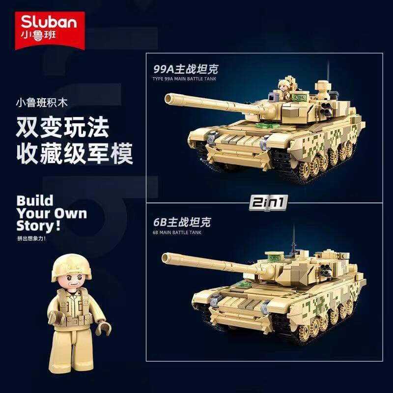 Sluban Military 99A Tank Sluban