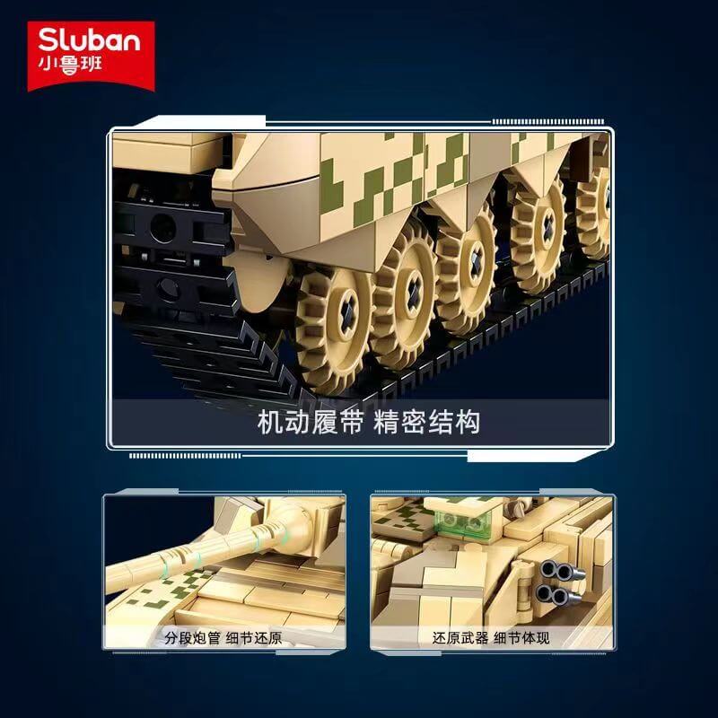 Sluban Military 99A Tank Sluban