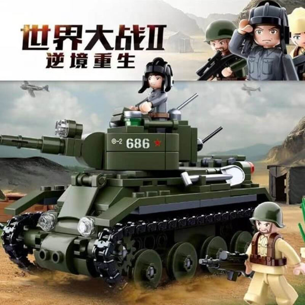 Sluban Military BT-7 Cavalry Tank Sluban