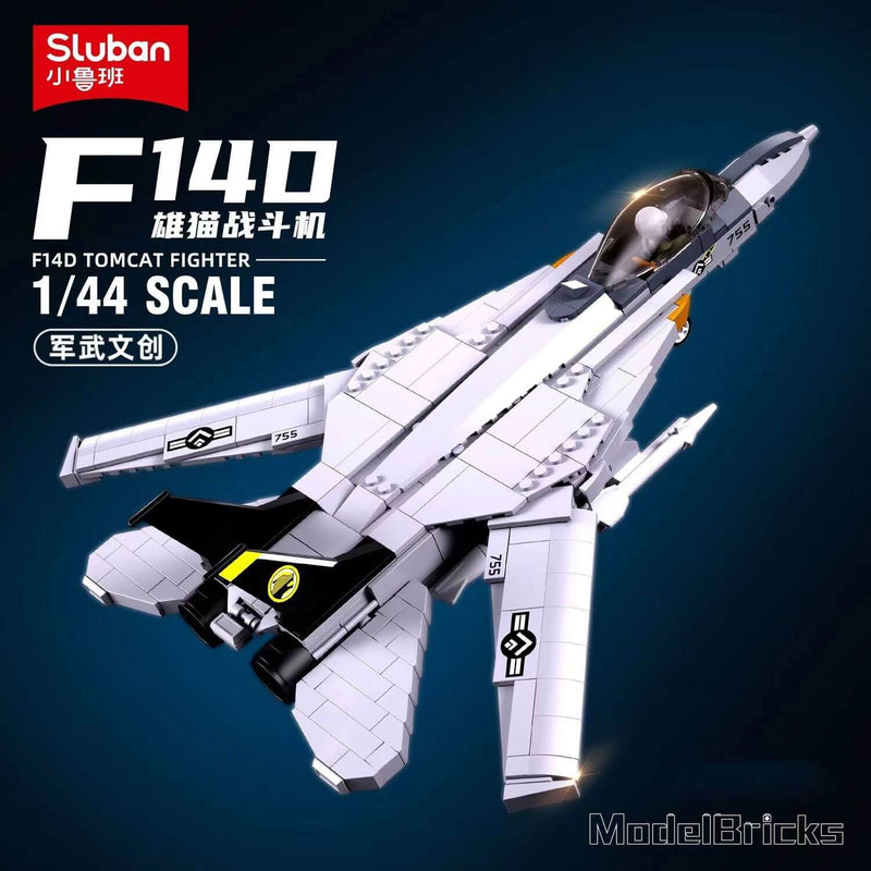 Sluban Military F14D Tomcat Fighter Sluban