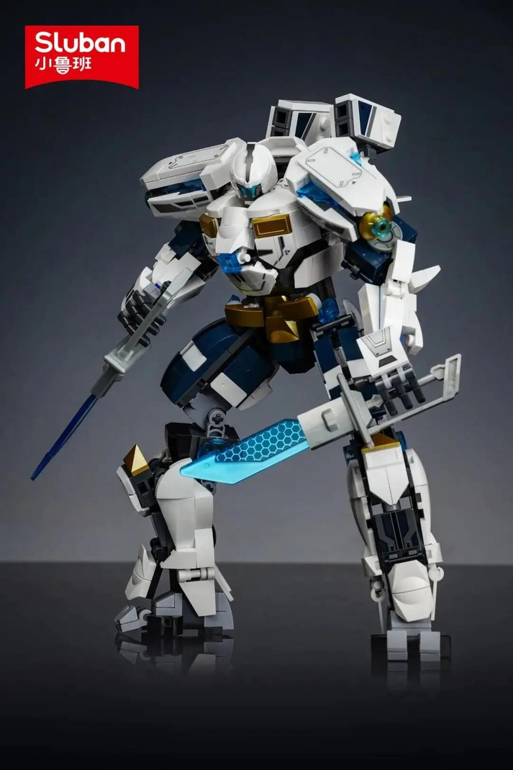 Sluban Robot Ice Peak Guardian-AFOBRICK
