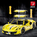 TGL T5005A Ferrari 488 yellow 3608pcs TGL