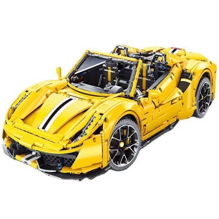 TGL T5005A Ferrari 488 yellow 3608pcs TGL