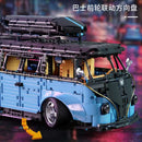 TGL T5022A Volkswagen bus Blue 1:8 3299pcs TGL