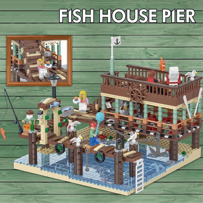 URGE 30101 Fish House Pier 1402pcs Urge
