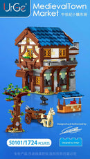 URGE 50101 Medievaltown Market 1724pcs Urge