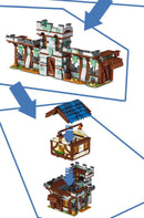 URGE 50101 Medievaltown Market 1724pcs Urge