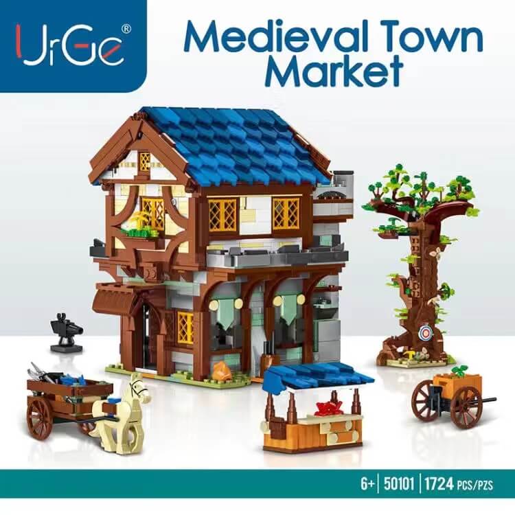 URGE 50101 Medievaltown Market 1724pcs Urge