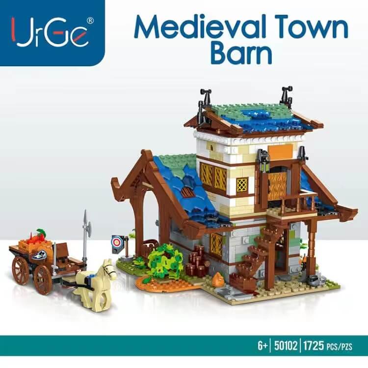 URGE 50102 Medievaltown Barn 1725pcs Urge