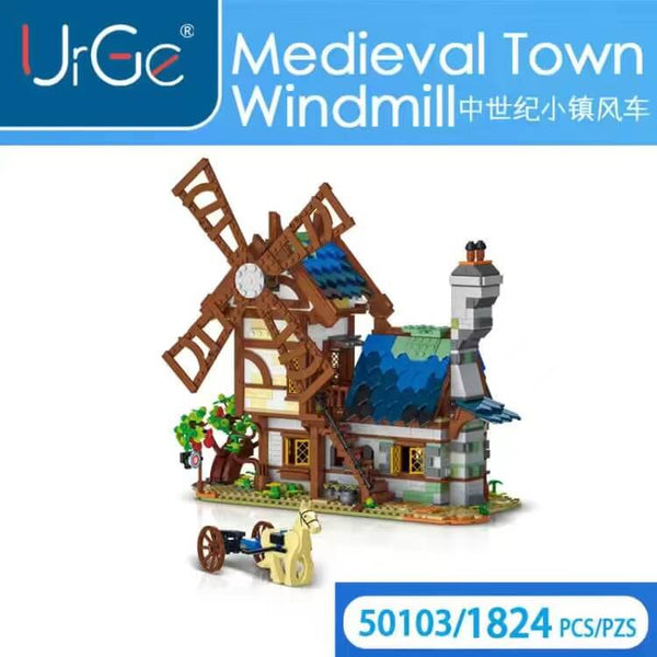 URGE 50103 Medievaltown Windmill 1825pcs Urge