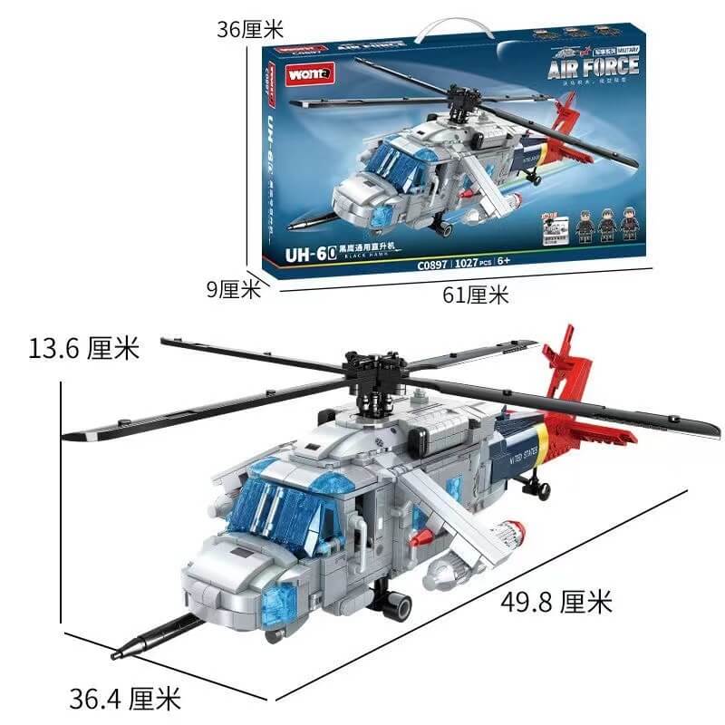 WOMA C0897 UH-60 Black Hawk helicopter WOMA