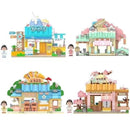 Wekki Chibi Maruko-chan Series Small Street View Afobrick