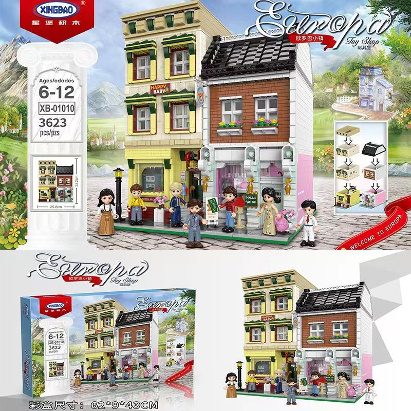 XINGBAO XB-01010 Europa Toy Store Afobrick