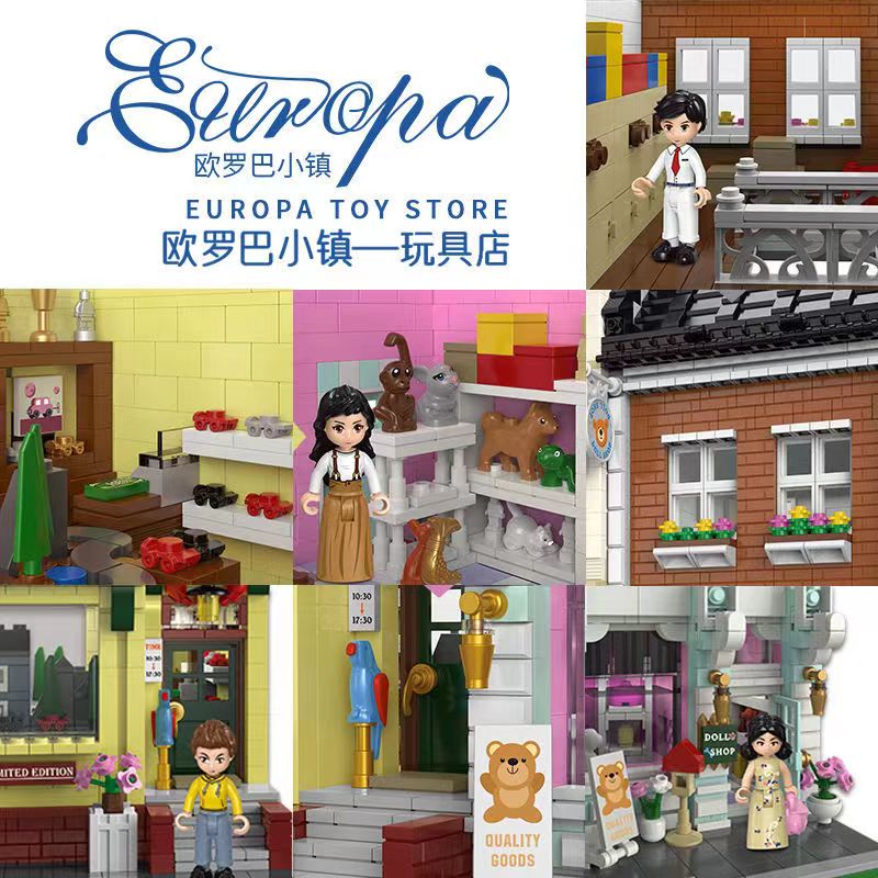 XINGBAO XB-01010 Europa Toy Store Afobrick