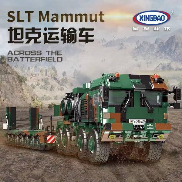 XINGBAO XB-06046 SLT Mammut tank transporter-Afobrick