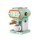 ZHEGAO 01008 modern Coffee Machine mini brick 640pcs ZHEGAO