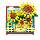 ZHEGAO DZ1013 Painting Sunflower Life Mini Brick ZHEGAO
