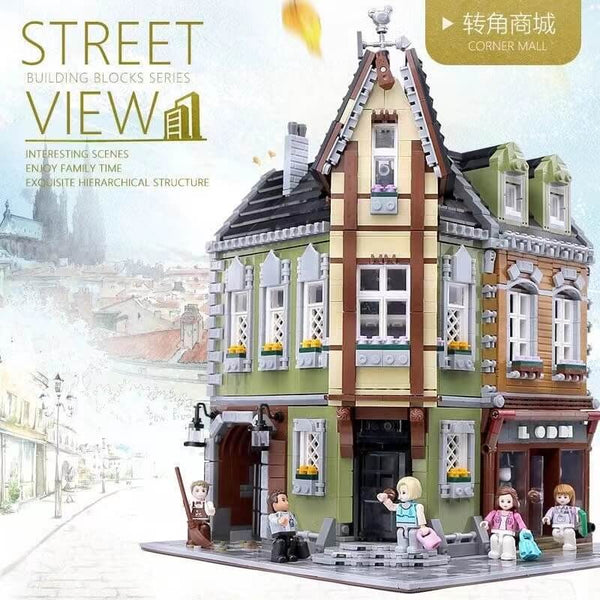 ZHEGAO QL0919 Lab and Corner Mall 3474pcs-AFOBRICK