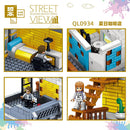 ZHEGAO QL0934 Summer coffee shop 1278pcs ZHEGAO