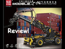 MOULD KING 19009 Pneumatic Telescopic Forklift 803pcs