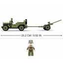 SLUBAN World War II Normandy Landing US WILLYS Jeeped SLUBAN