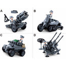 SLUBAN Military Anti-Aircraft 4 IN 1 Sluban