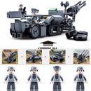 SLUBAN Military Anti-Aircraft 4 IN 1 Sluban