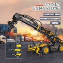 MOULD KING 19009 Pneumatic Telescopic Forklift 803pcs Mould King