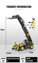 MOULD KING 19009 Pneumatic Telescopic Forklift 803pcs Mould King